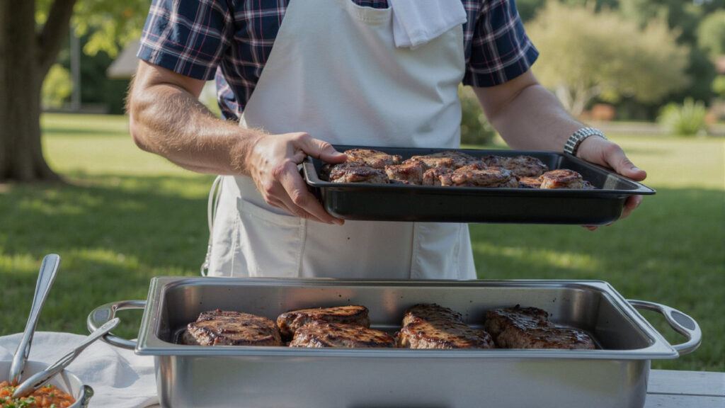 A man using his gifts  naturally and blessing others